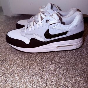 Nike Air Max 1 in a white and black colorway